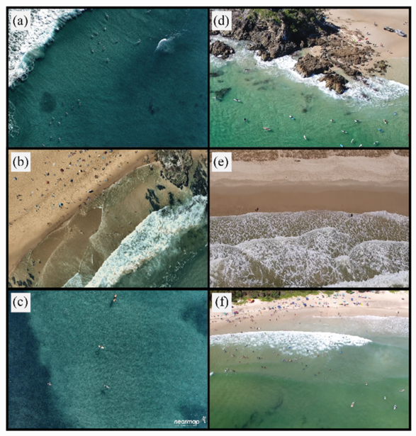 Example beach usage